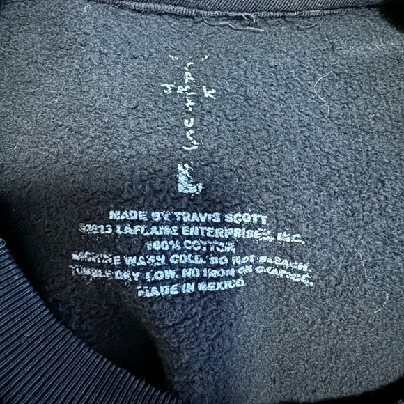 Cactus Jack Celebrity Baseball Crewneck - Picture 5 of 5